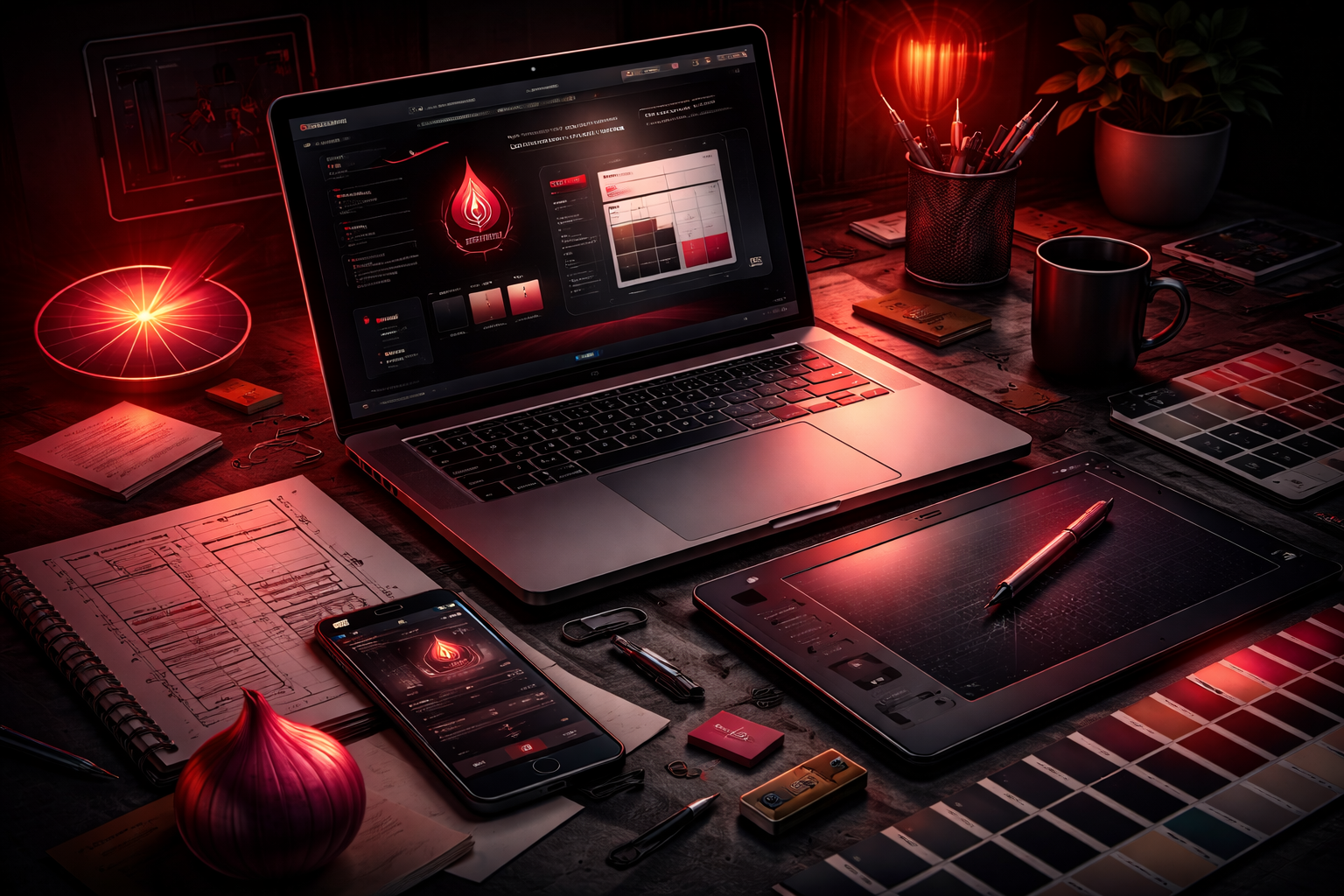 Webdesign & Webentwicklung: moderne, schnelle Websites mit SEO – Red Onion Studios Österreich